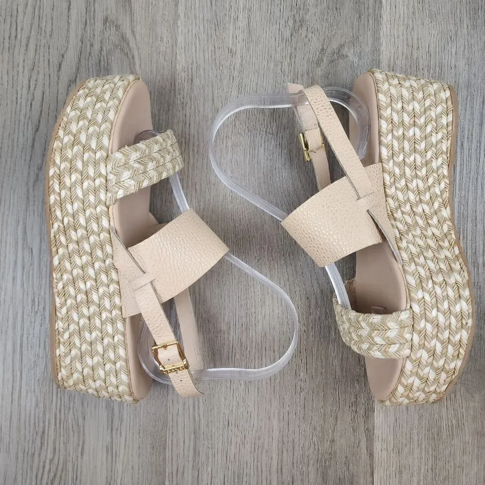 Kaanas Montpellier Wedge Sandals size 8